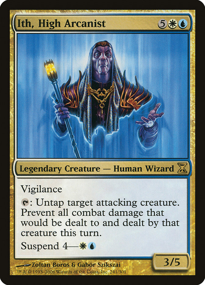Ith, High Arcanist - (Foil): Time Spiral
