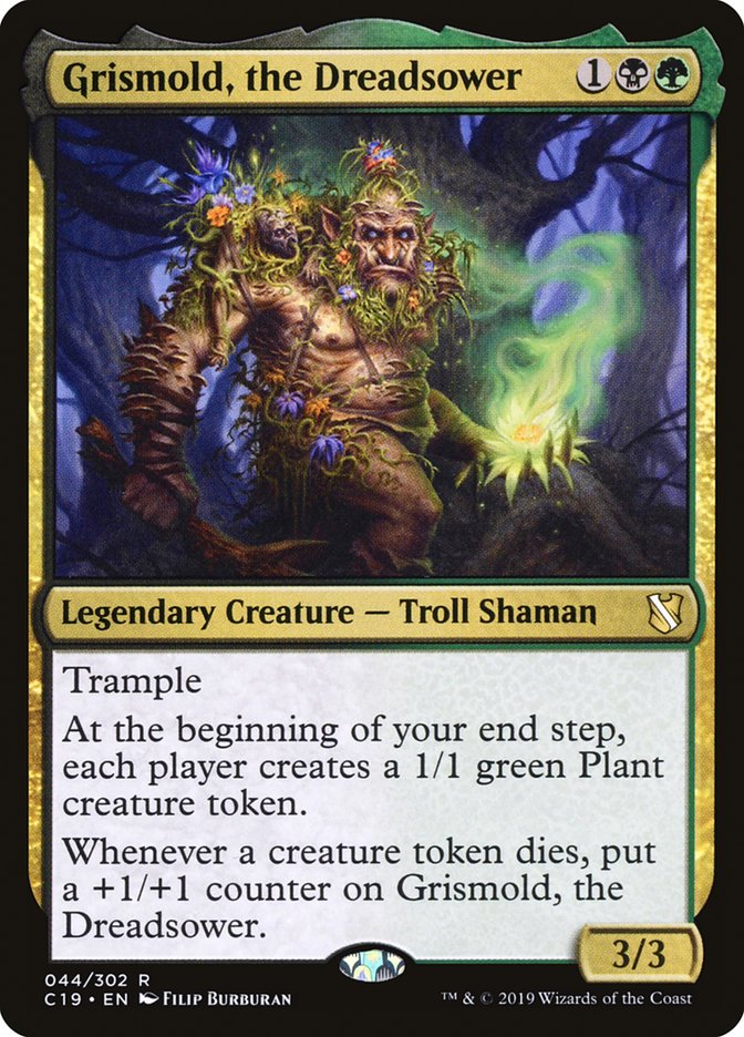 Grismold, the Dreadsower: Commander 2019