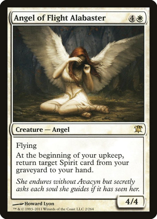 Angel of Flight Alabaster - (Foil): Innistrad