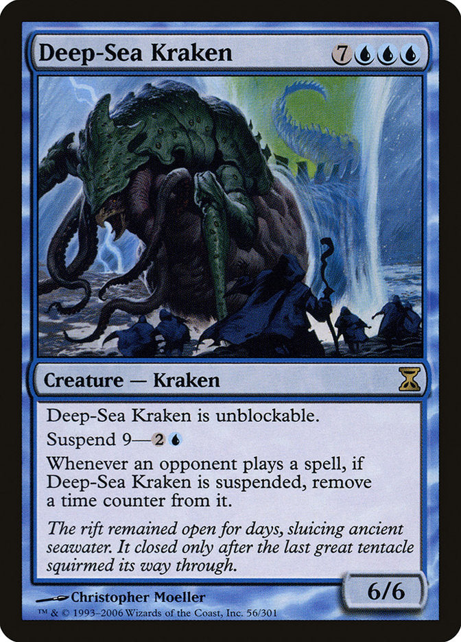 Deep-Sea Kraken - (Foil): Time Spiral