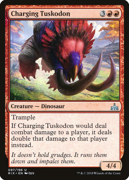 Charging Tuskodon: Rivals of Ixalan