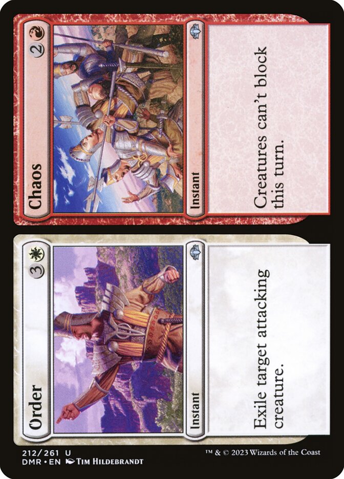 Order // Chaos - (Foil): Dominaria Remastered