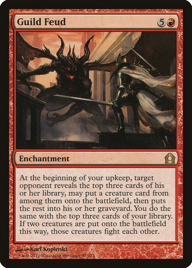 Guild Feud - (Foil): Return to Ravnica
