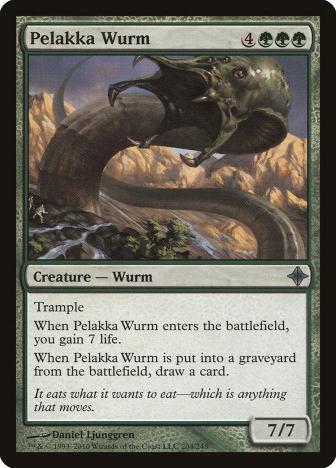 Pelakka Wurm: Rise of the Eldrazi