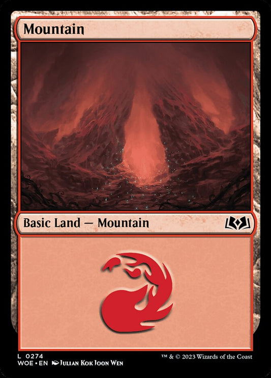 Mountain (#274): Wilds of Eldraine