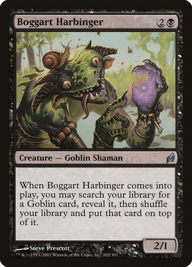 Boggart Harbinger - (Foil): Lorwyn