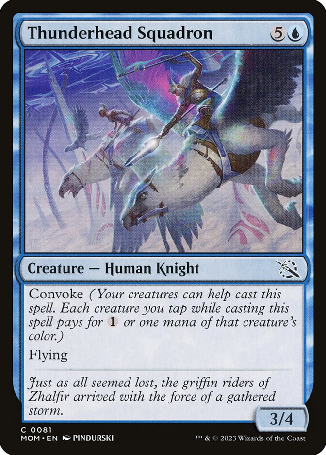Thunderhead Squadron - (Foil): March of the Machine