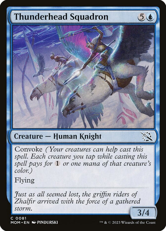 Thunderhead Squadron - (Foil): March of the Machine