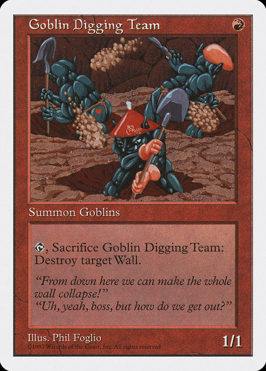 Goblin Digging Team: Fifth Edition