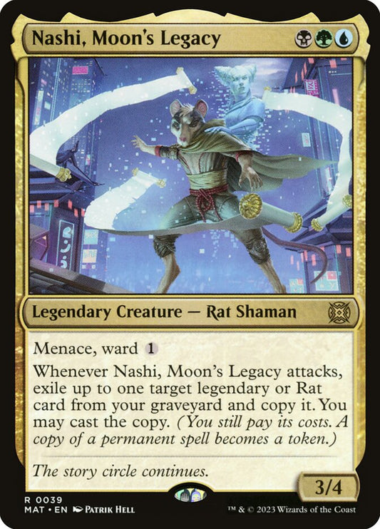 Nashi, Moon's Legacy - (Foil): March of the Machine: The Aftermath