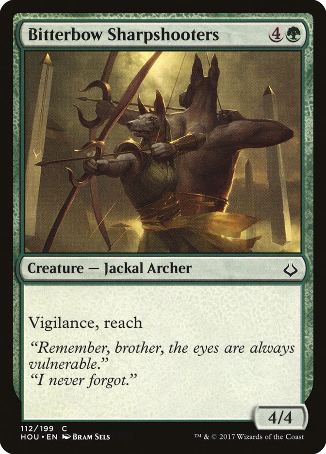 Bitterbow Sharpshooters - (Foil): Hour of Devastation