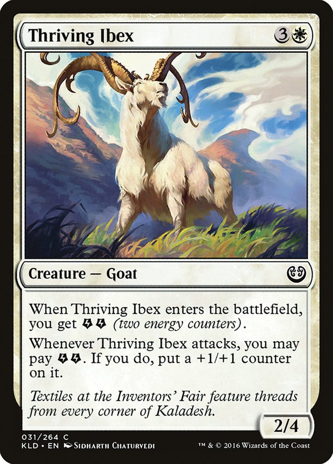 Thriving Ibex - (Foil): Kaladesh