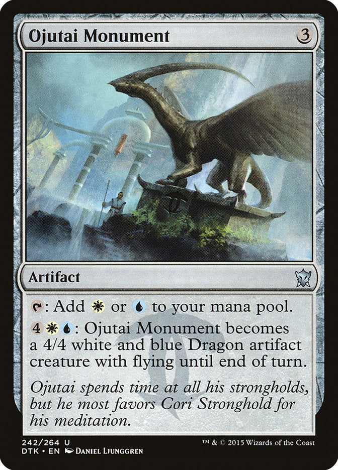 Ojutai Monument - (Foil): Dragons of Tarkir