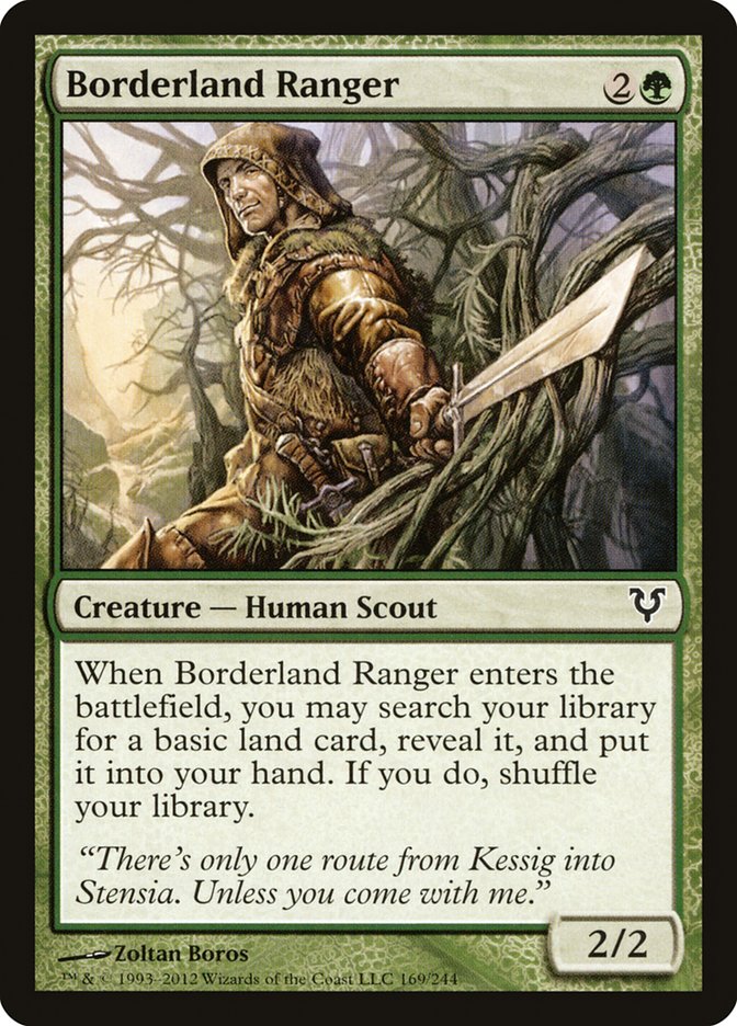 Borderland Ranger - (Foil): Avacyn Restored