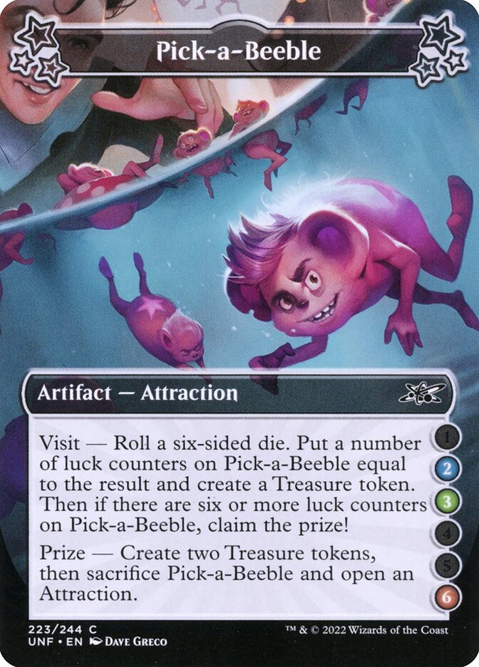 Pick-a-Beeble (2/3/6) - (Foil): Unfinity