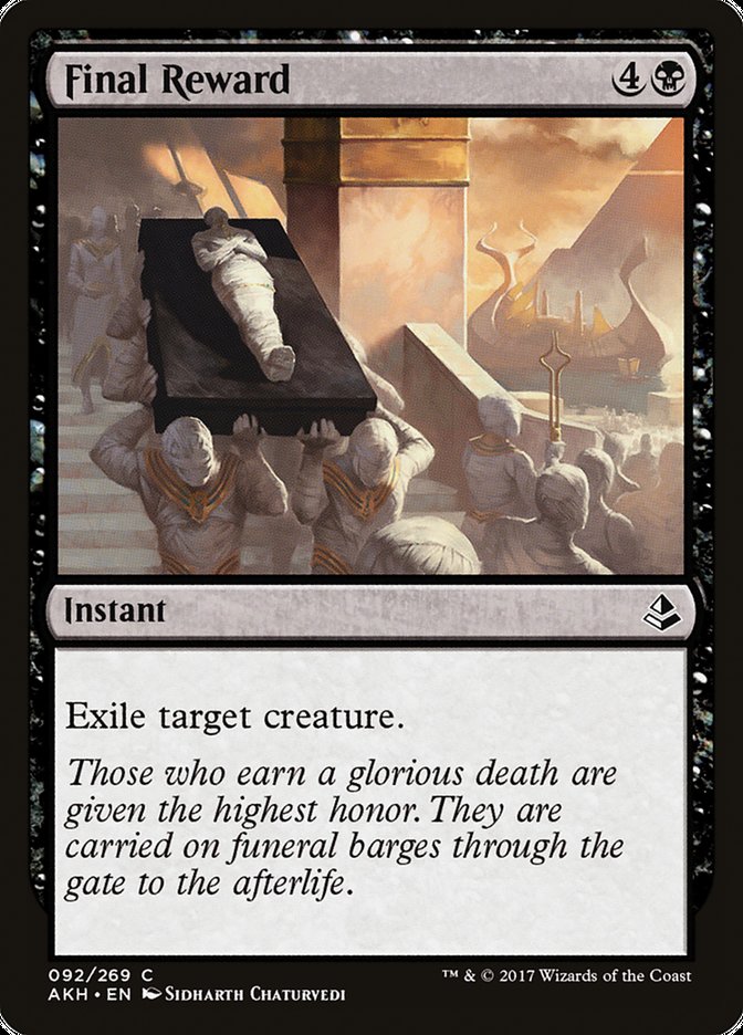 Final Reward: Amonkhet