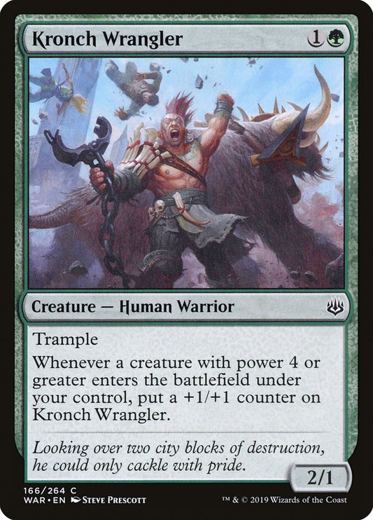 Kronch Wrangler - (Foil): War of the Spark