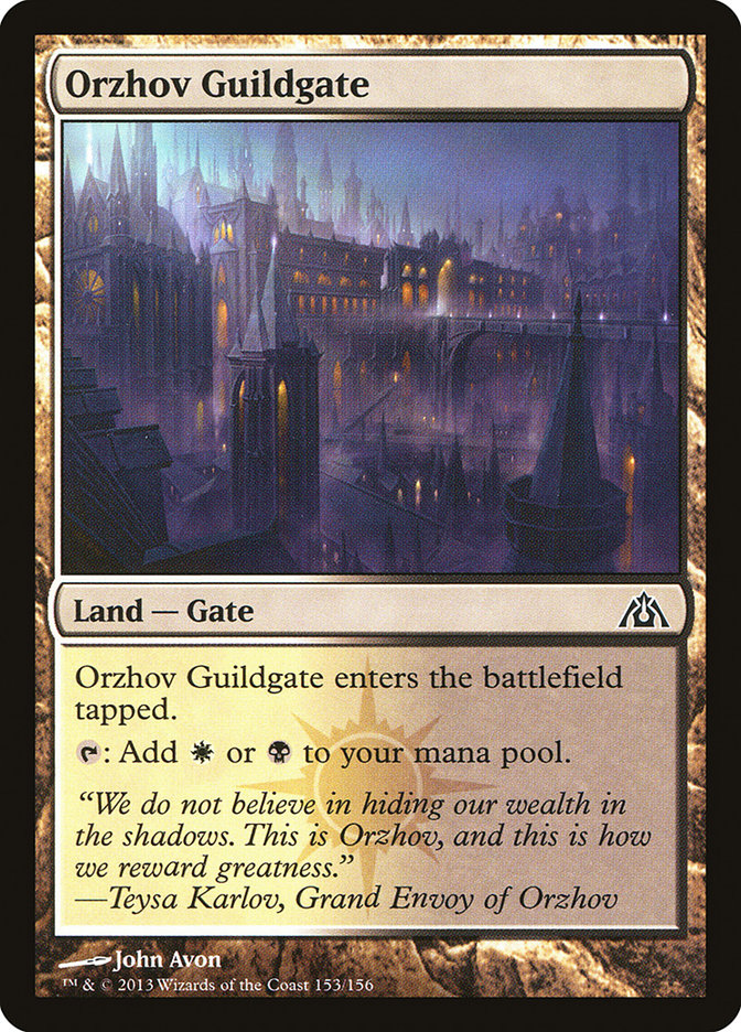 Orzhov Guildgate: Dragon's Maze