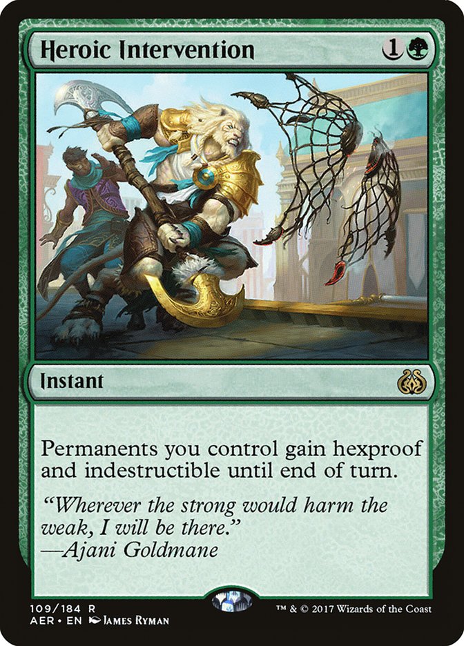 Heroic Intervention - (Foil): Aether Revolt
