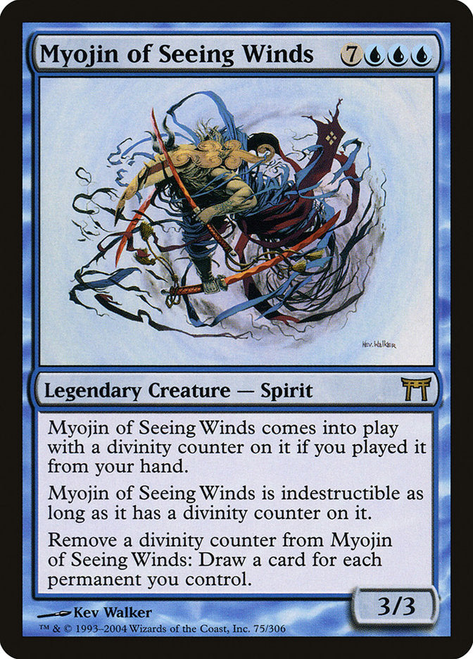 Myojin of Seeing Winds - (Foil): Champions of Kamigawa