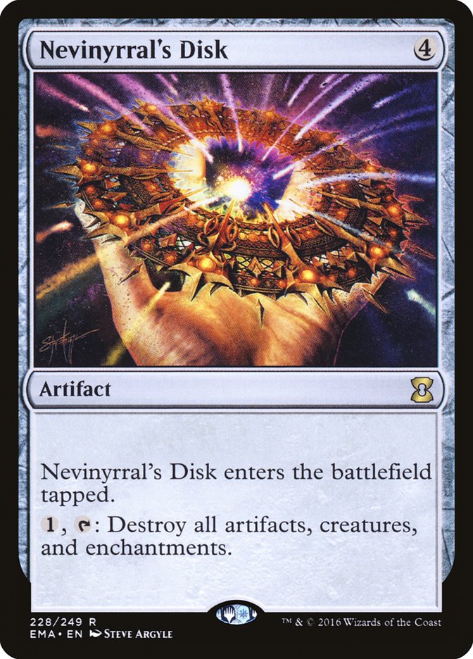 Nevinyrral's Disk: Eternal Masters
