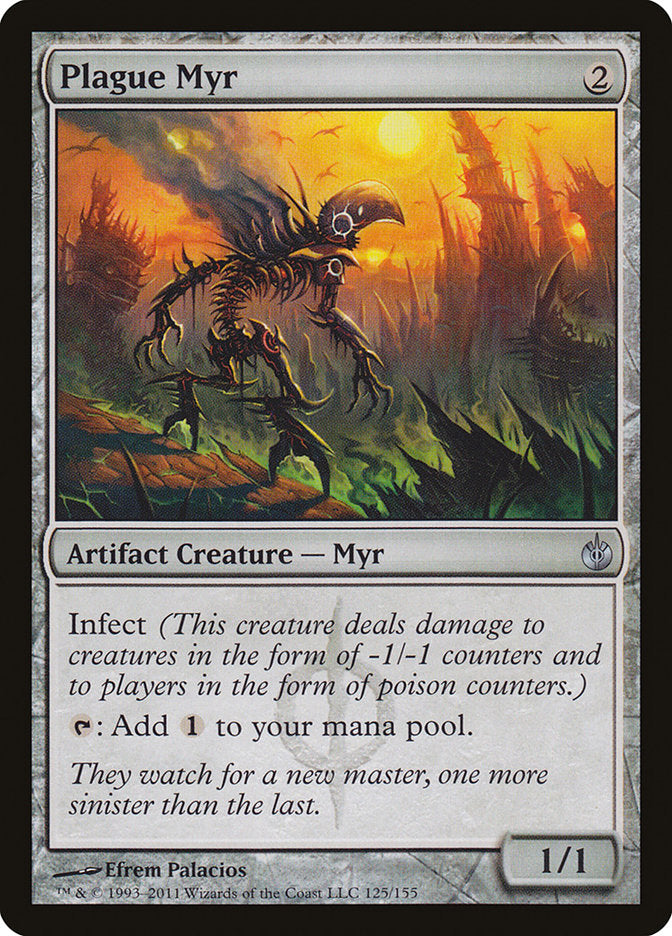 Plague Myr: Mirrodin Besieged