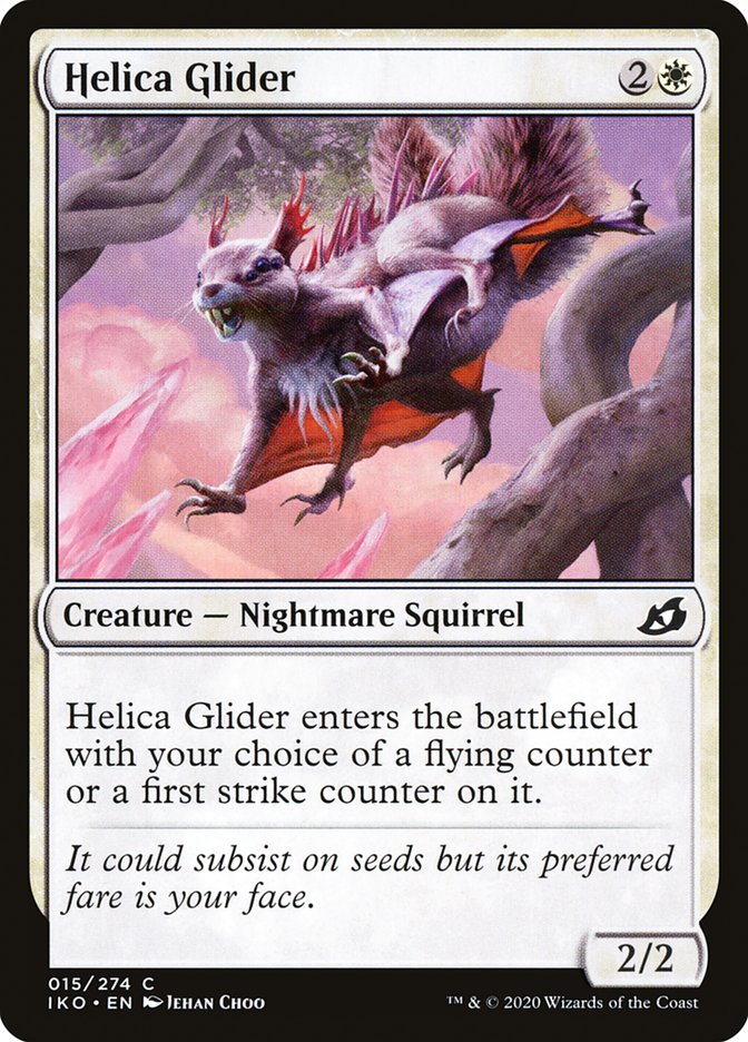 Helica Glider - (Foil): Ikoria: Lair of Behemoths