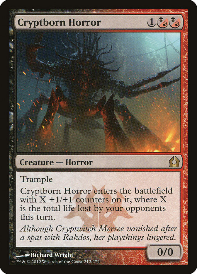 Cryptborn Horror - (Foil): Return to Ravnica