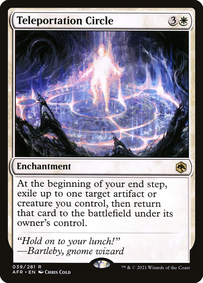 Teleportation Circle - (Foil): Adventures in the Forgotten Realms