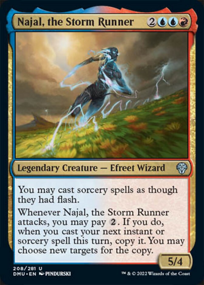 Najal, the Storm Runner: Dominaria United