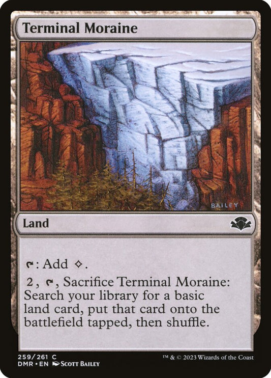 Terminal Moraine - (Foil): Dominaria Remastered