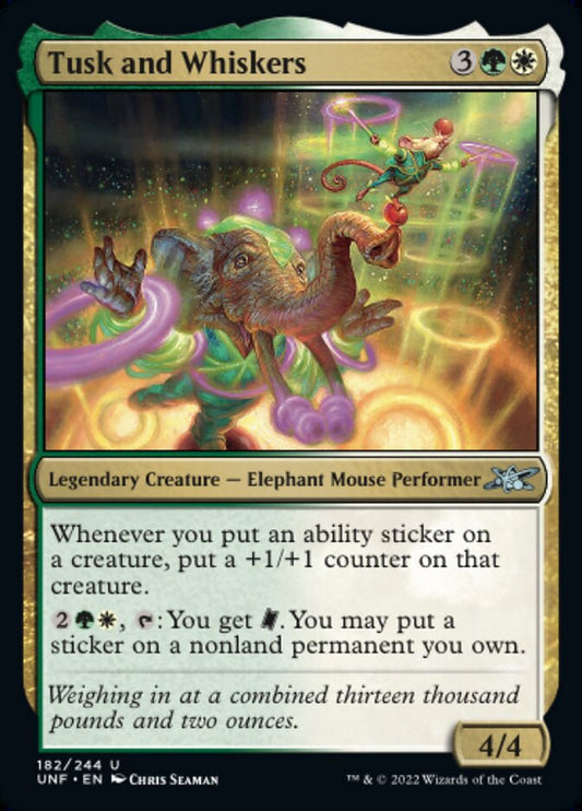 Tusk and Whiskers - (Foil): Unfinity