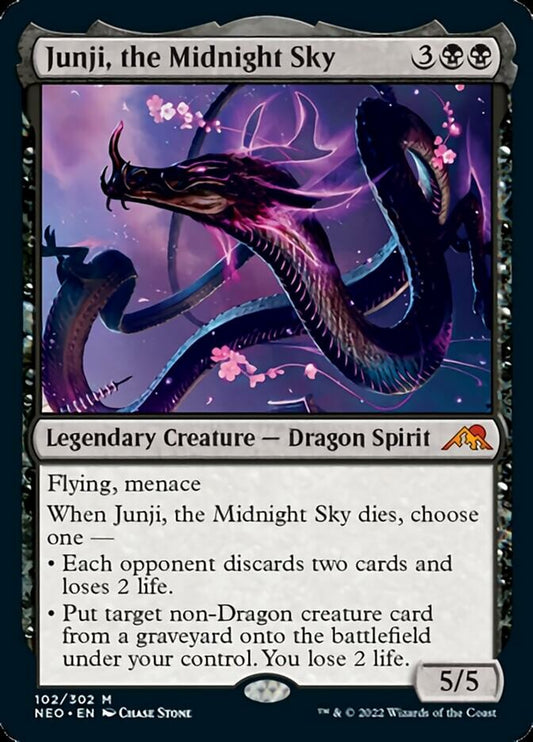 Junji, the Midnight Sky - (Foil): Kamigawa: Neon Dynasty