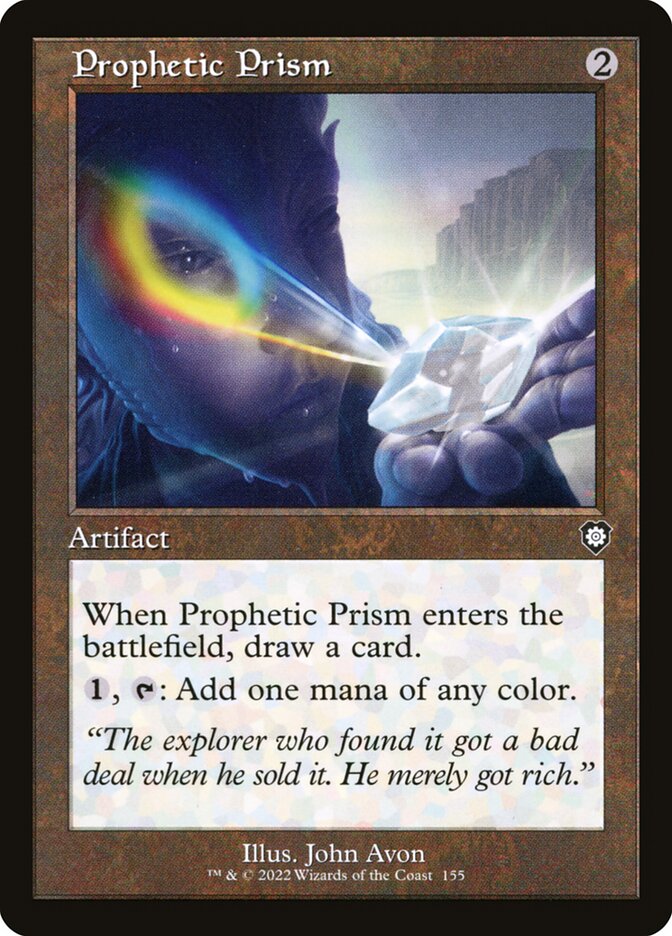 Prophetic Prism (Retro Frame): The Brothers' War Commander