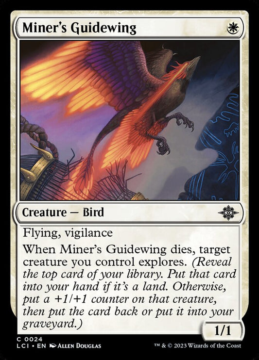 Miner's Guidewing - (Foil): Lost Caverns of Ixalan
