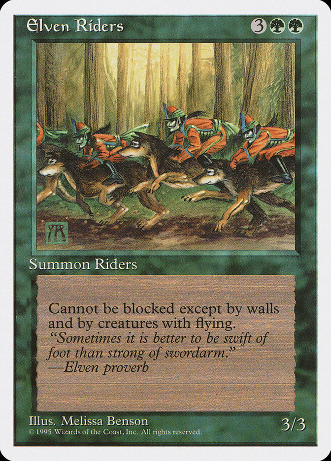 Elven Riders: Fourth Edition