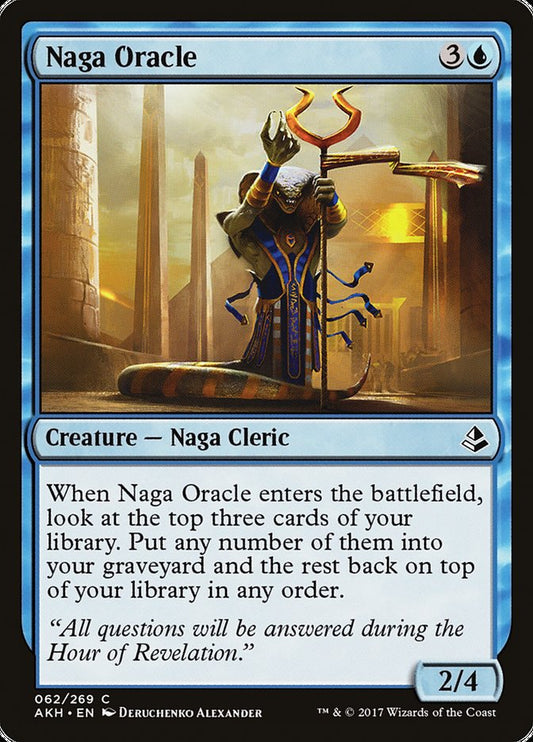 Naga Oracle - (Foil): Amonkhet