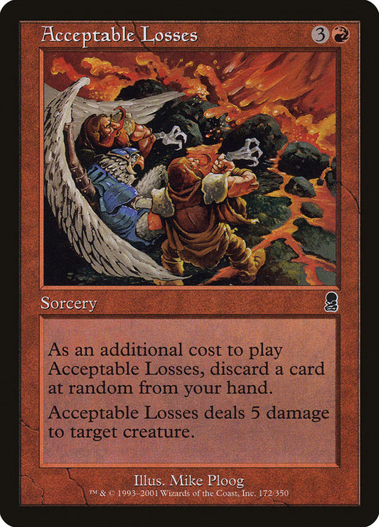 Acceptable Losses: Odyssey