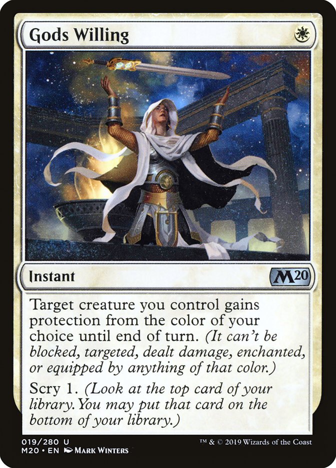 Gods Willing - (Foil): Core Set 2020