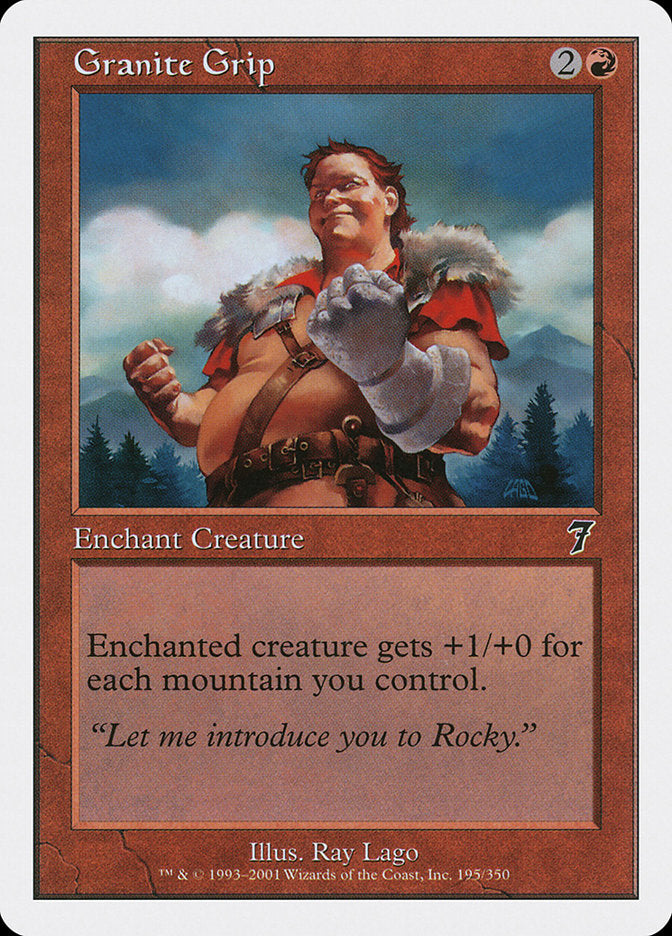 Granite Grip - (Foil): Seventh Edition