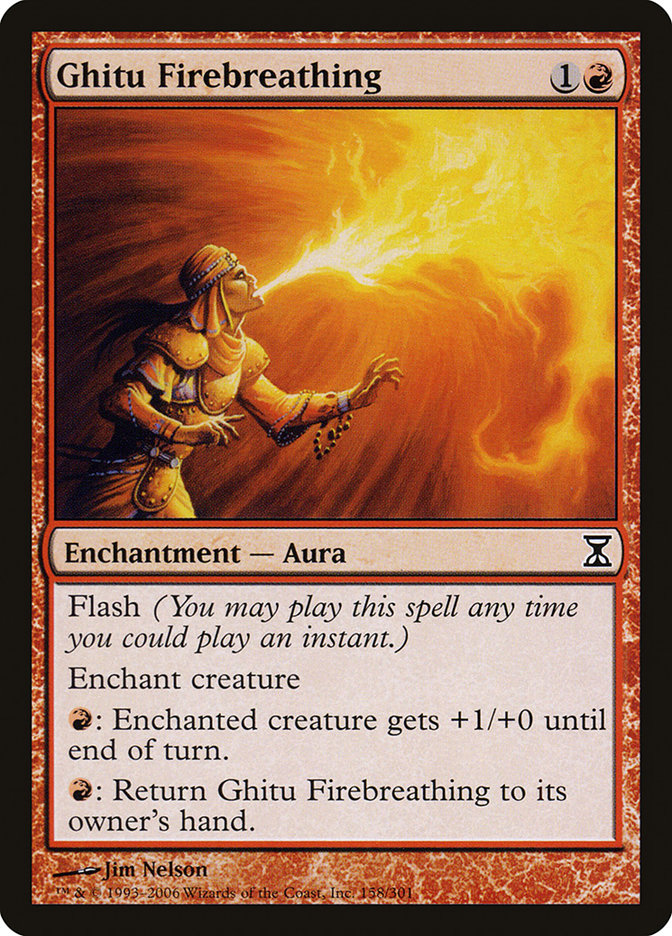 Ghitu Firebreathing: Time Spiral