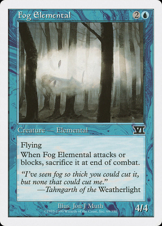 Fog Elemental: Classic Sixth Edition