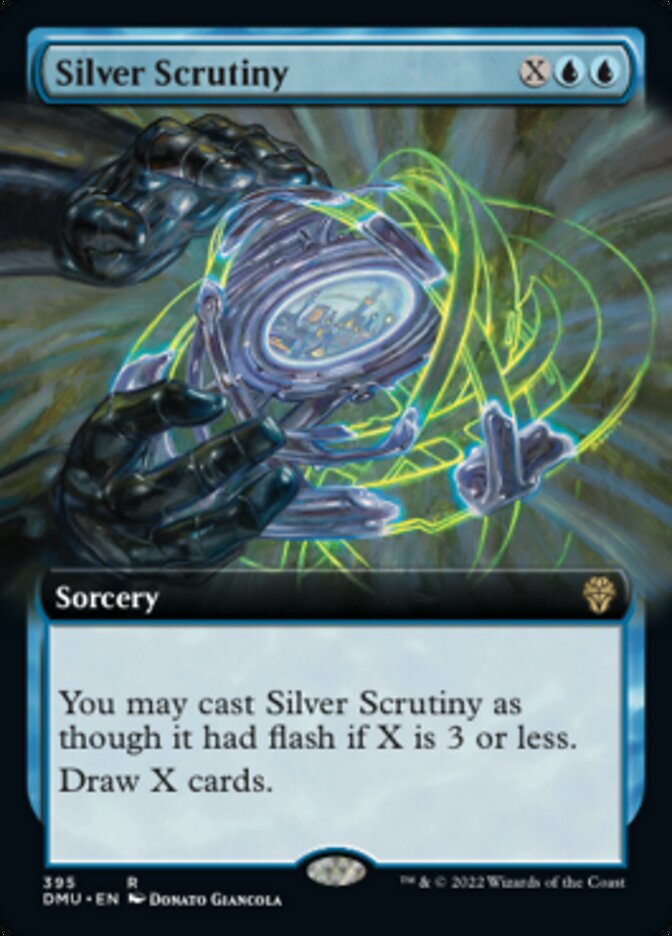 Silver Scrutiny (Extended Art): Dominaria United