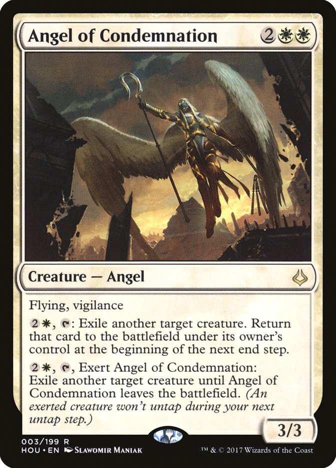Angel of Condemnation - (Foil): Hour of Devastation