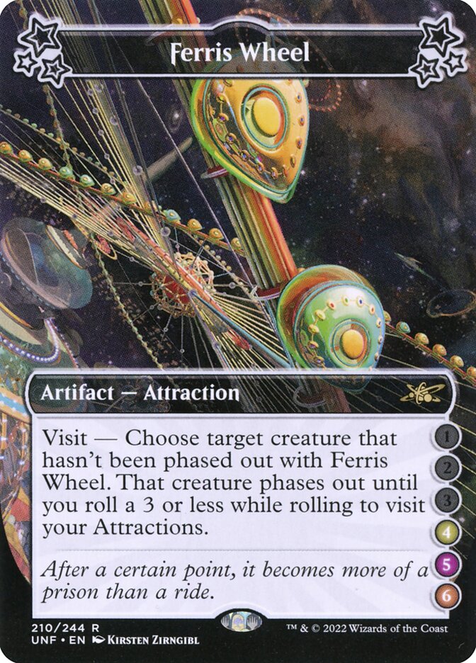 Ferris Wheel (4/5/6) - (Foil): Unfinity