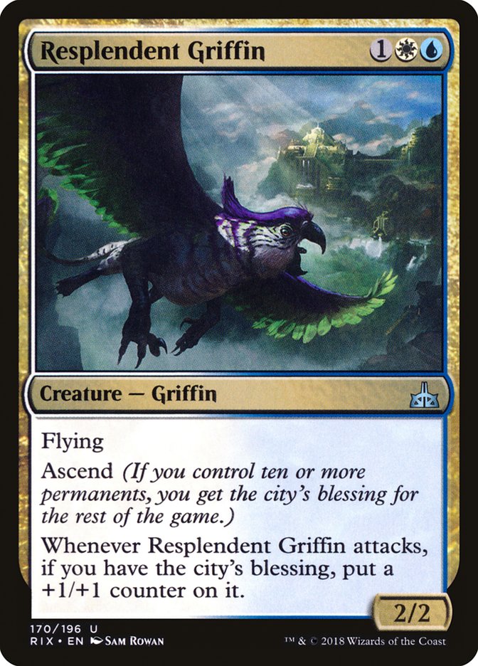 Resplendent Griffin: Rivals of Ixalan