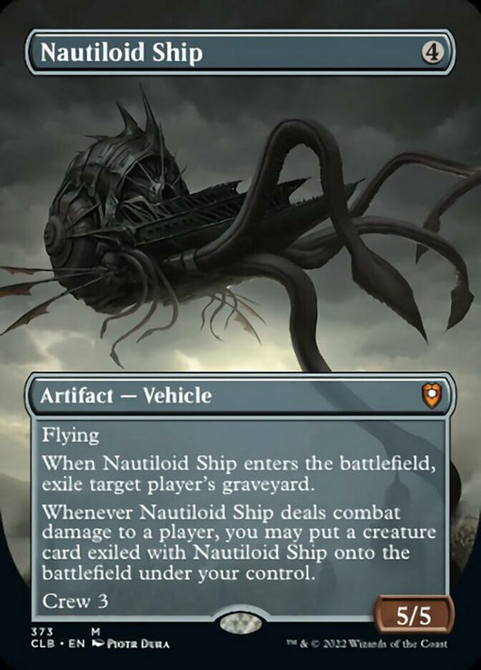Nautiloid Ship (Borderless): Commander Legends: Battle for Baldur's Gate