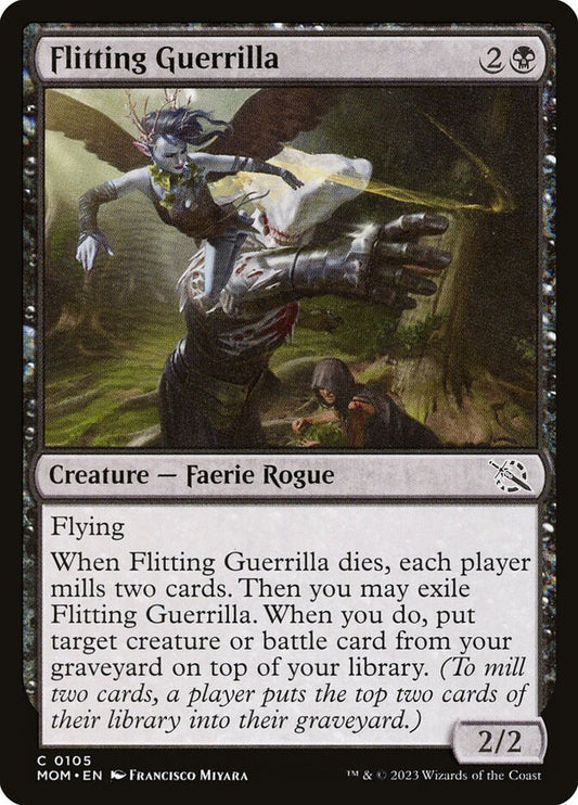 Flitting Guerrilla - (Foil): March of the Machine