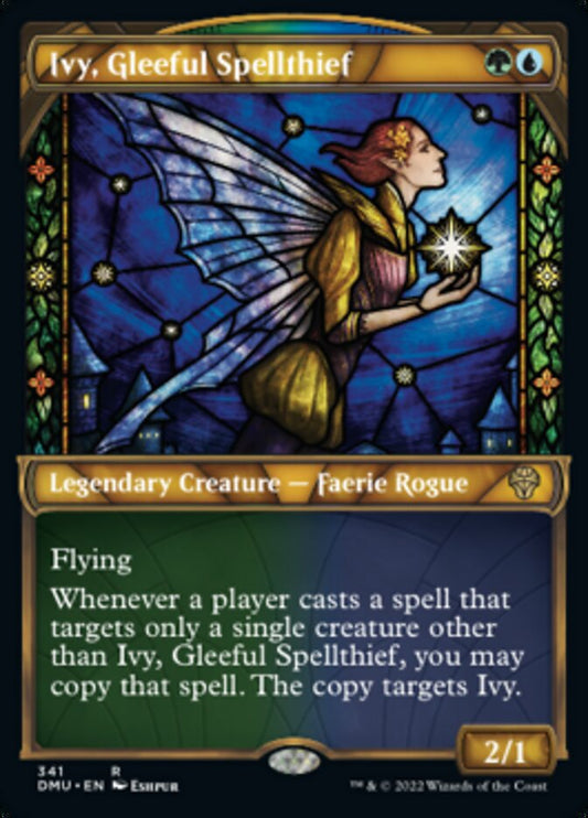 Ivy, Gleeful Spellthief (Showcase) (Textured Foil) - (Foil): Dominaria United