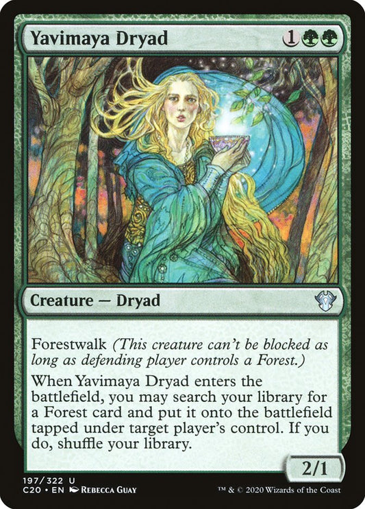 Yavimaya Dryad: Commander 2020